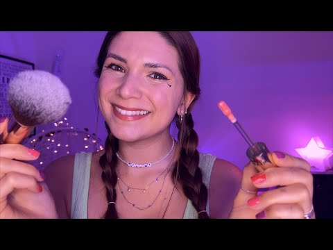 ASMR Beauty Sleep Salon - Bubble Mask, Skincare, Makeup, Personal Attention, German/Deutsch Roleplay