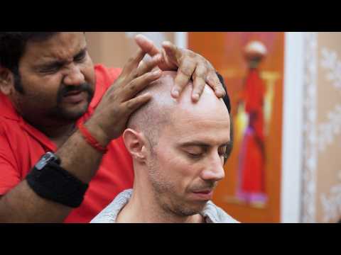 Relax with Shamboo ❤️ASMR Indian Barber Massage & Cracks & Ear Massage