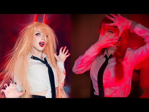 ASMR Power & Makima Chainsaw Man Role Play (Cosplay RP)