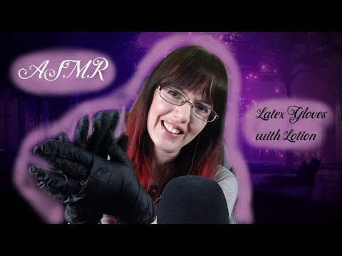 [ASMR] Intense Latex Glove sounds (Finger Flutters, Rubbing and Lotion)