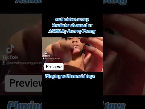 playing with toys asmr