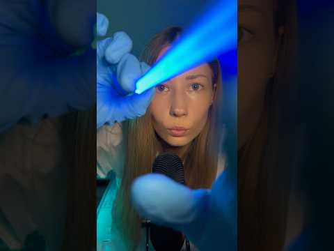 👁️ ASMR There’s Something in Your Eyes #eyedoctor #eyecheck
