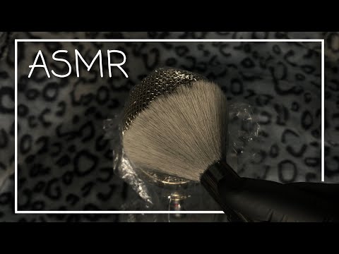 ASMR Tingly Mic Brushing with Crinkle Sounds! 🩶 (No Talking)