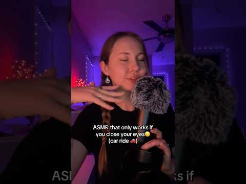 Eyes Closed Car Ride ASMR🚗🔦✨(full version in video below👇🏻)