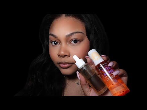 Tingly ASMR Skincare Routine Roleplay