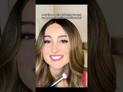 pov: the popular girl helps you get ready for a date (but she likes you) #asmr