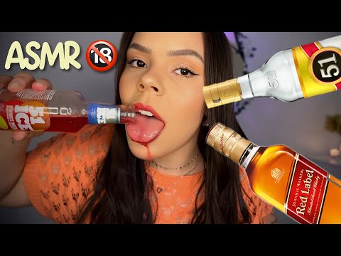 ASMR ATÉ EU FICAR BÊBADA 🥴