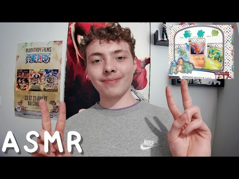 ASMR FR: Ouverture du Tripack des starters Pokémon 151