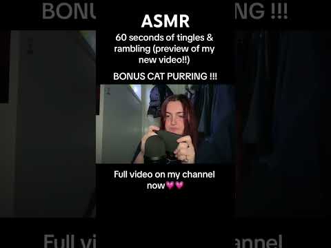 ASMR rambling + tapping on games!! ft. my cat again #asmr #asmrsounds #cat #sleep #relaxing #tingles
