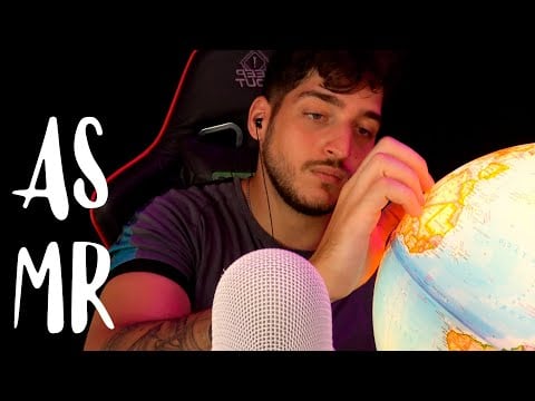 ASMR en el MUNDO (muy relajante, susurros, whispers, scratching, curiosidades)!!!