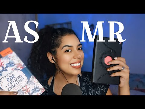 ASMR LEITURA + INAUDÍVEL + SONS DE BOCA