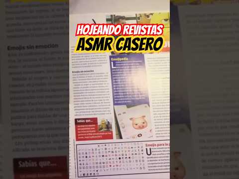 ASMR Caseeo Para Hojear Revistas #asmr