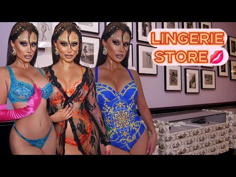 💋Lingerie Boutique Roleplay●Lingerie Store ASMR●soft spoken●Haul