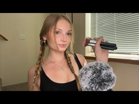 ASMR Rolling Brushes in My Rings and Whispering (everyone’s favorite trigger!)