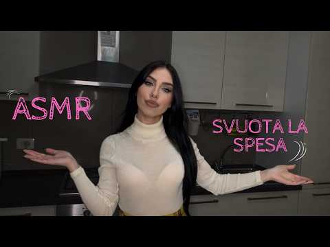 ASMR SVUOTA LA SPESA 🛍️ SUSSURRI & TAPPING