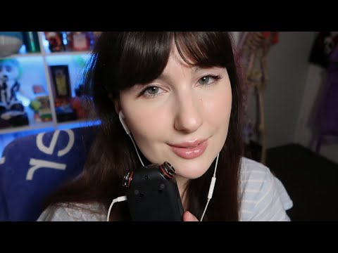 asmr sussurros audíveis e inaudíveis e sons de boca con o tascam 💖