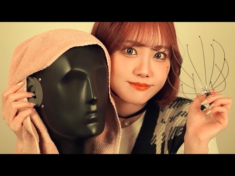 【ASMR】立体音響で本当にされてるような耳のエステ体験😴※イヤホン推奨※