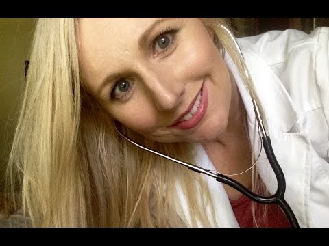 Binaural ASMR Doctor Examination Yearly Checkup | Close Up Whisper