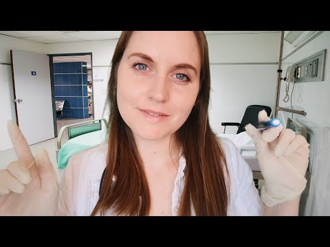 ASMR Cranial Nerve Examination, Soft Spoken Doctor Roleplay