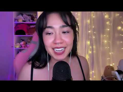 ASMR LIVE MAS O AUDIO TA TOP | VAMOS RELAXAR E CONVERSAR