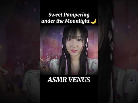 ASMR Short Sweet Pampering for You Tonight under the Moonlight🌙✨ㅣHome SpaㅣFacial Cleansing, Skincare