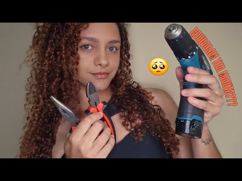 ASMR Caseirinho • Te vendendo ferramentas 🔧 😘 #asmr RP 