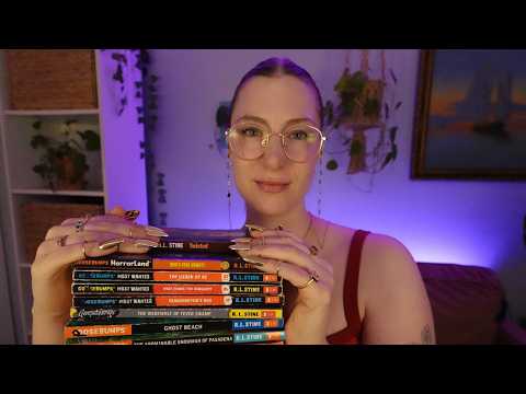 ASMR Whispered Reading You To Sleep 📚 Goosebumps CHs 1-27 w/ timestamps