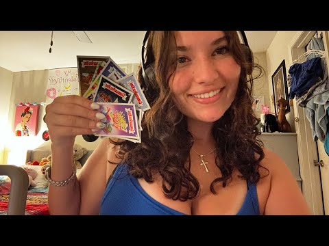 Whispering + Tapping Garbage Pail Kids (Asmr)