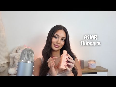 ASMR Doing Your Skincare Before Bed