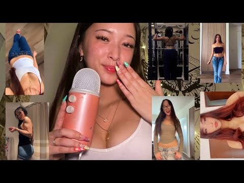 ASMR Explaining my TIKTOKS🍒