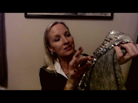 ASMR | Let's Go Through My Sweaters! Keep Or Donate? (Whisper)
