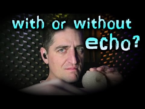 Crunchy With & Without Echo ✨ #ASMR #SleepAid #Tingles