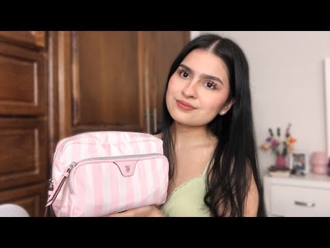 asmr qué hay en mi bolsa de maquillaje 𓈒⟡₊⋆