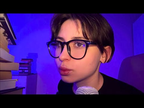 ASMR Librarian Girl Helps You - INTENSE Inaudible Whispers With Mouth Sounds