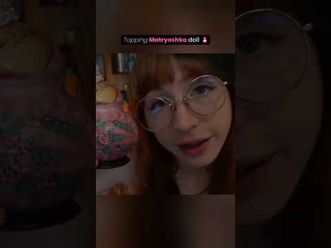 Tapping Matryoshka Doll #asmr
