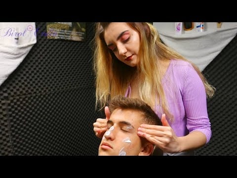 "No Talking ASMR Massage | Real Chair Massage Sounds to Unwind"