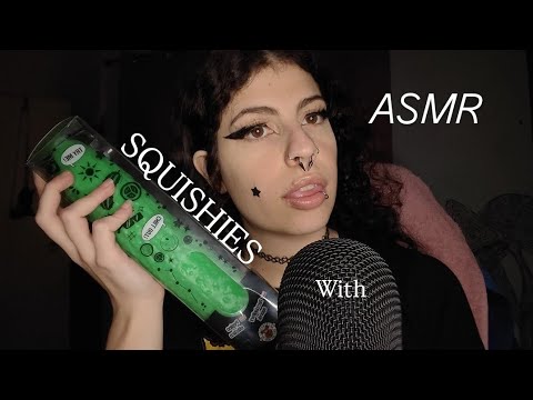 ASMR with 4 Tingly SQUISHIES | Fast & Aggressive w/ mouth sounds 