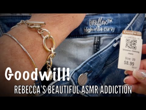 Goodwill Shopping! # 2 (Soft Spoken version) Public ASMR! Shop with Rebecca~