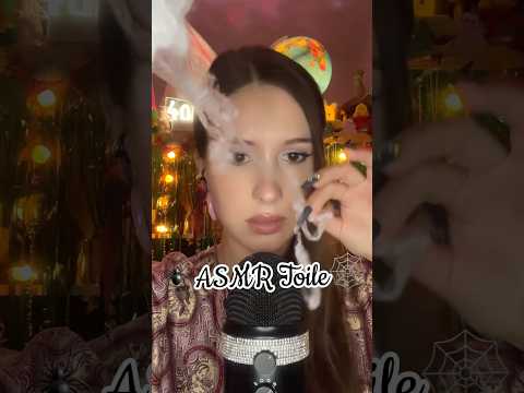 Il était temps que je m’occupe de toi 🤨🕸️✨ #asmr #spiderweb #tingles #relaxingsounds