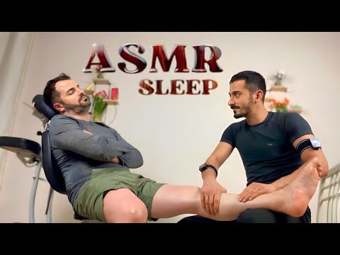 ASMR MASSAGE - FOOT AND LEG (FOOT CUPPİNG)