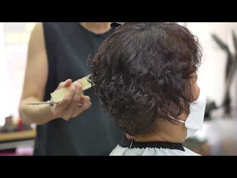 미용실 ASMR  높은상고컷트  high top cut/Korean beauty salon