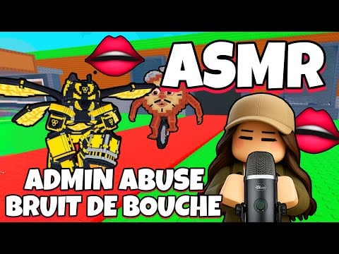 ASMR Français • BRUIT DE BOUCHE ET ADMIN ABUSE SUR STEAL A BEAINROT ! 👄 (RNG MACHINE & QUEEN BEE)
