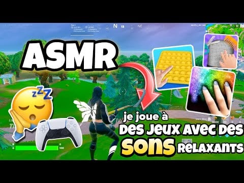 ASMR Français • Je JOUE à DES JEUX AVEC DES SONS RELAXANTS ASMR 😴💤