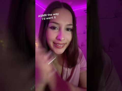 Just the ASMR I’d want for myself 💕 #asmr #relaxation #handsounds #shhh #sleep