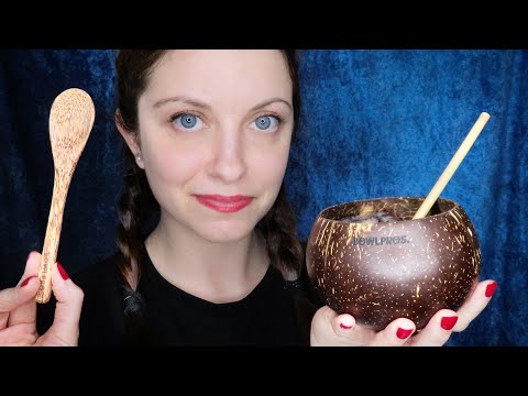 ASMR ITA 🍌 EATING BANANA SMOOTHIE BOWL 🥥 ft. BowlPros.