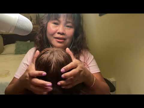 ASMR UNEDITED VIDEO - AGGRESSIVELY SCALP SCRATCHING - AGGRESSIVE HEAD MASSAGES 💆‍♀️ Fast Sound