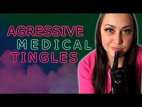 ASMR Agressive Doctor Visit WIth Leather Gloves For Your Tingle Immunity (Lo Fi & No Talking)