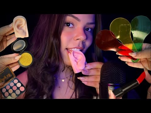 ASMR TODOS OS NOVOS GATILHOS QUE COMPREI