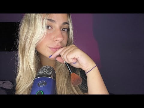 ASMR SPIT PAINTING Y MOUTH SOUNDS 🤤😴