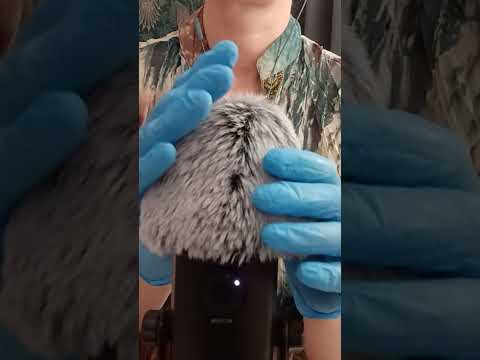 ASMR Blue gloves